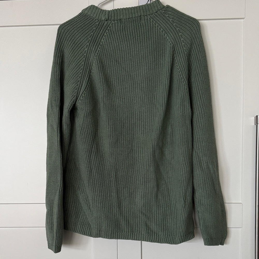 Pura Cashmere Sage Knit Sweater - Picture 4 of 4